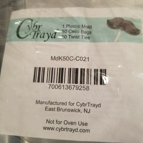 Cybrtrayd Christmas Candy Cane Poinsettia Molds Mdk25G-c433 Mdk50c-c021 - Picture 5 of 7